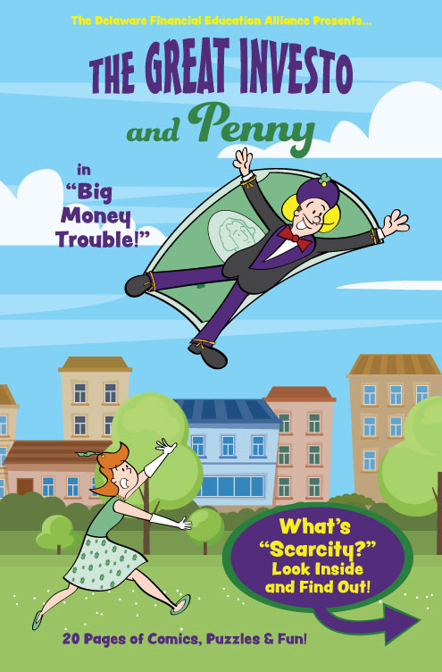 Big Money Trouble Comic Book Cover